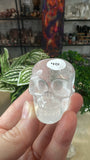 Clear Quartz Skulls
