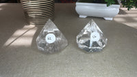Clear Quartz Diamonds