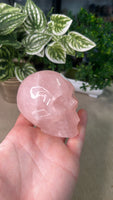 Rose Quartz Skull