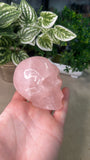 Rose Quartz Skull