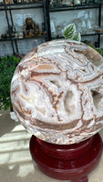 Mexican Crazy Lace Agate Sphere