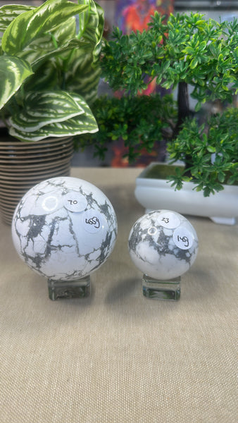 Howlite Spheres