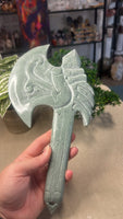 Green jade Axe