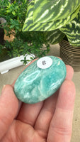 Amazonite Palm Stones