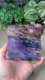 Charoite Slices