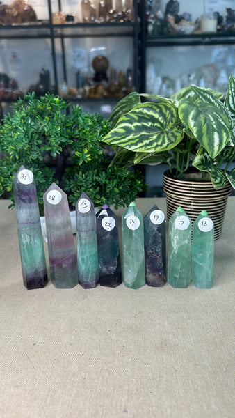 Fluorite Points