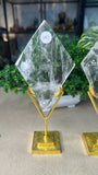 Clear Quartz Rhombus