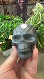 Shungite skull