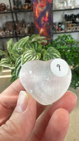 Selenite hearts