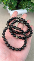 Gold Obsidian Bracelet