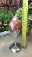 Fire Quartz Rhombus