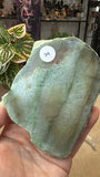 Green moonstone Slices