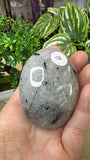 Black Tourmaline Palm Stones