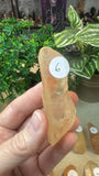 Tangerine Quartz Pieces