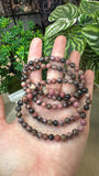 Rhodonite bracelet 6mm