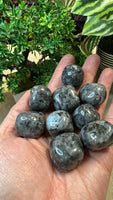 Larvikite tumble stones