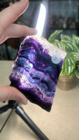 Colourful Fluorite Slices