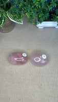 Rose Quartz Palm Stones