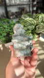 Moss Agate Buddha