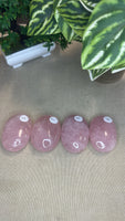 Rose Quartz Palm Stones