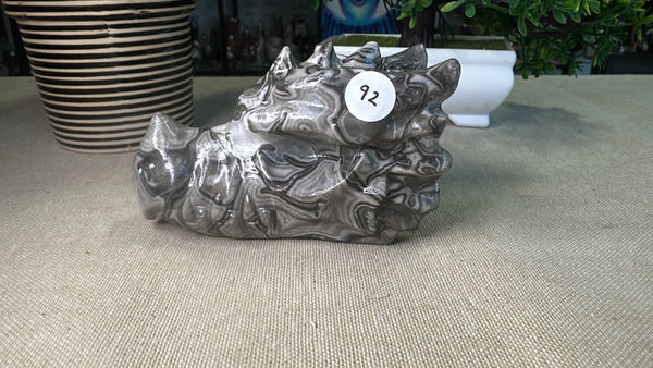 Picasso Jasper dragon head