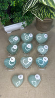 Green Moonstone Hearts