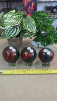 African blood stone spheres