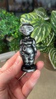 Silver Obsidian Alien