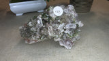 Epidote in Quartz Cluster