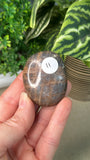 Black Moonstone Palm Stones