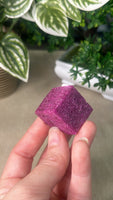 Honeycomb Ruby Cube