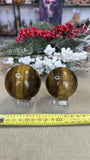 Tiger Eye Spheres