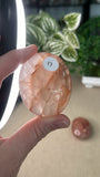 Fire Quartz Palm Stones