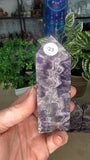 Chevron Amethyst Points