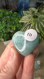 Green Moonstone Hearts