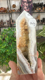 Mexican Crazy Lace Agate Tower
