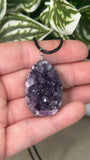 Amethyst Cluster Pendant