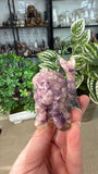 Lepidolite Chip Resin Mermaid