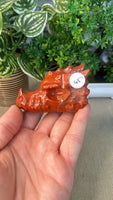 Red Jasper Dragon Head