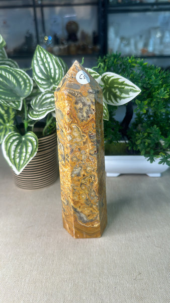 Crazy Lace Agate Tower