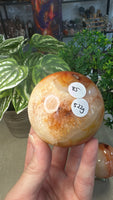 Carnelian spheres