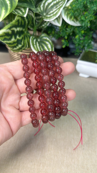 Strawberry quartz Bracelets