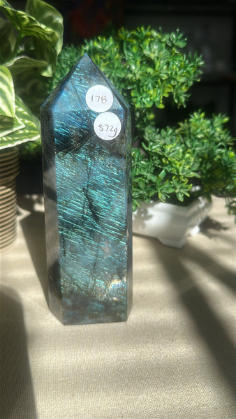 Labradorite tower