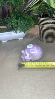 Kunzite Skull