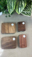Wood display boards