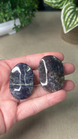 Iolite Palm Stones