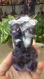Chevron Amethyst Goddess