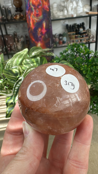 Fire Quartz Spheres