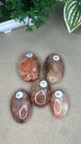 Pink Moonstone Palm Stones