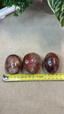 Fire Quartz Palm Stones